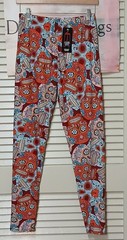 Women’s Leggings Plus Size 14-22 Nwt Leggings Depot Red Skull