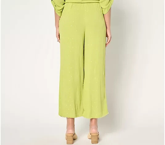 Susan Graver Ankle Pants-Tranquil Blue-Small-NEW-A690139 gallery
