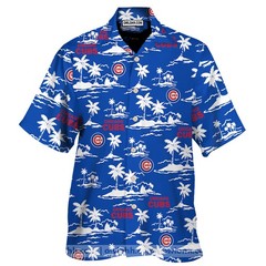 Beach Shirt Chicago Cubs Baseball Hawaiian Shirt