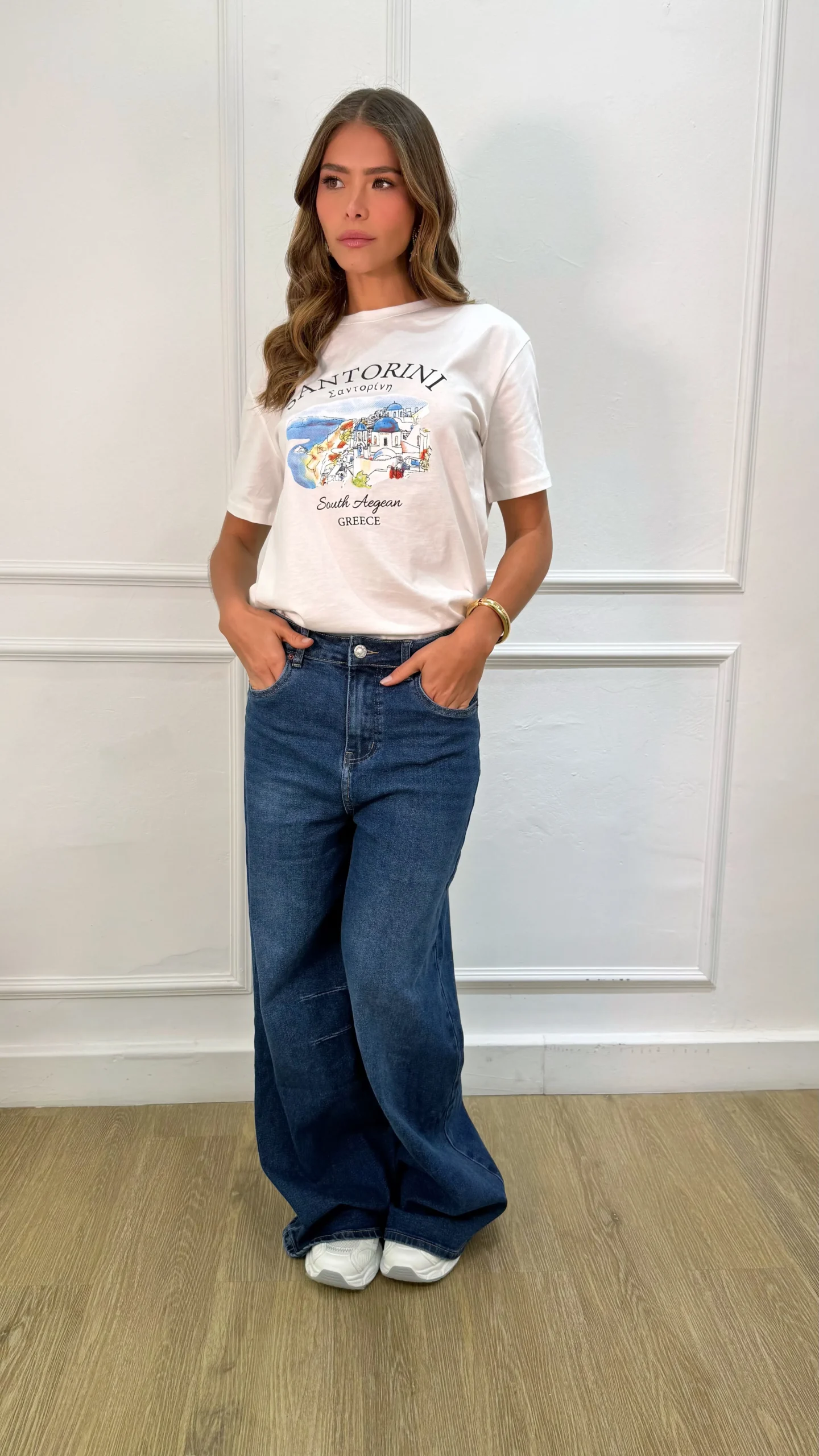 CAMISETA ESTAMPADO SANTORINI - Imagen 2