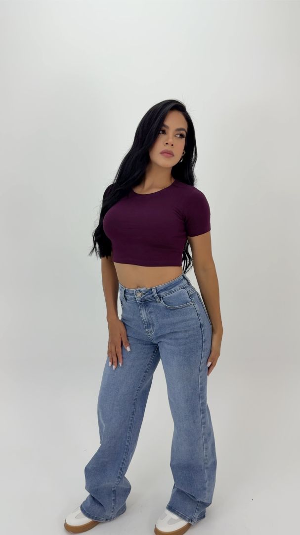 CAMISETA CORTA BASICA